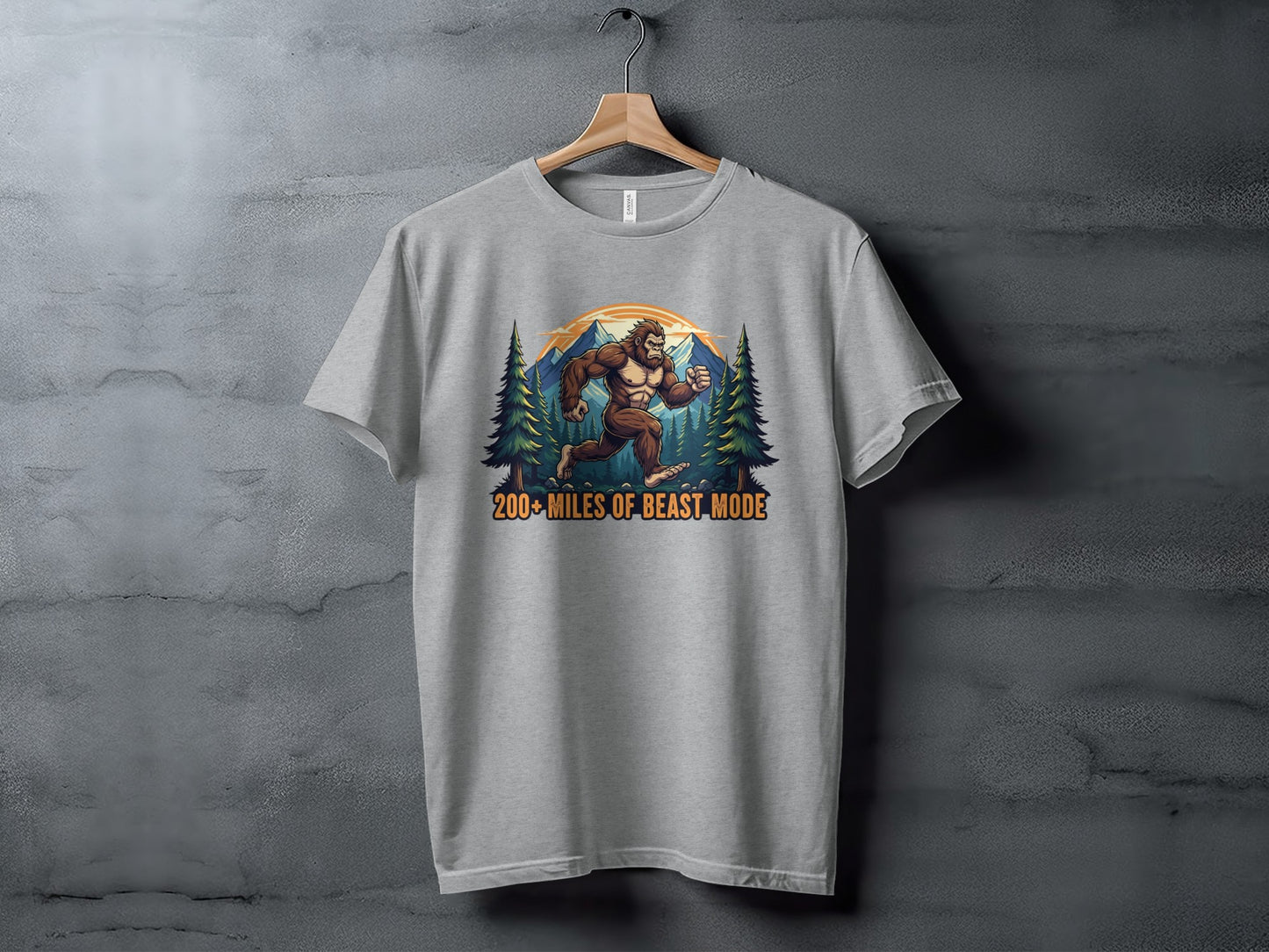 200+ Miles Of Beast Mode Graphic T-Shirt