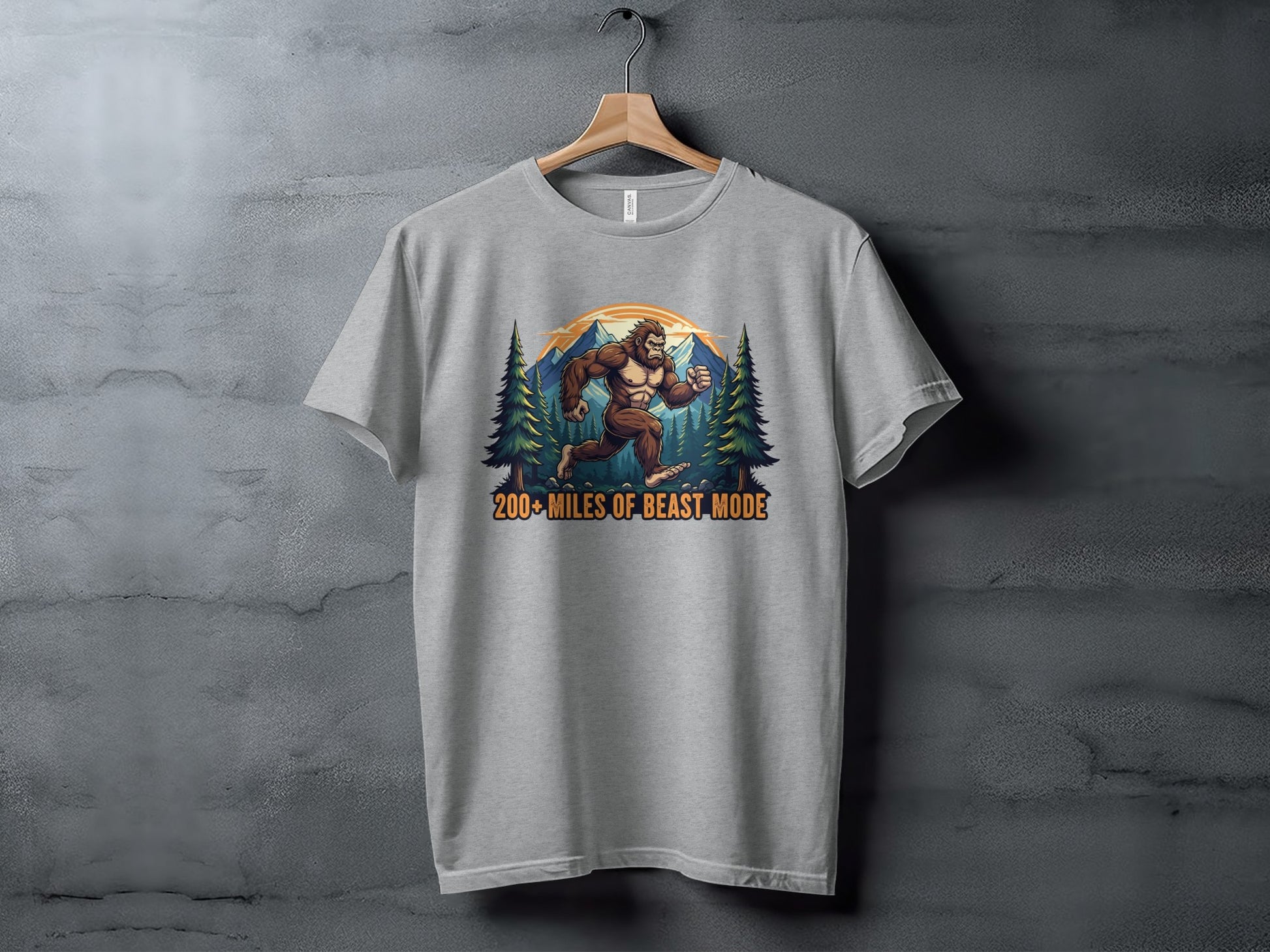 200+ Miles Of Beast Mode Graphic T-Shirt