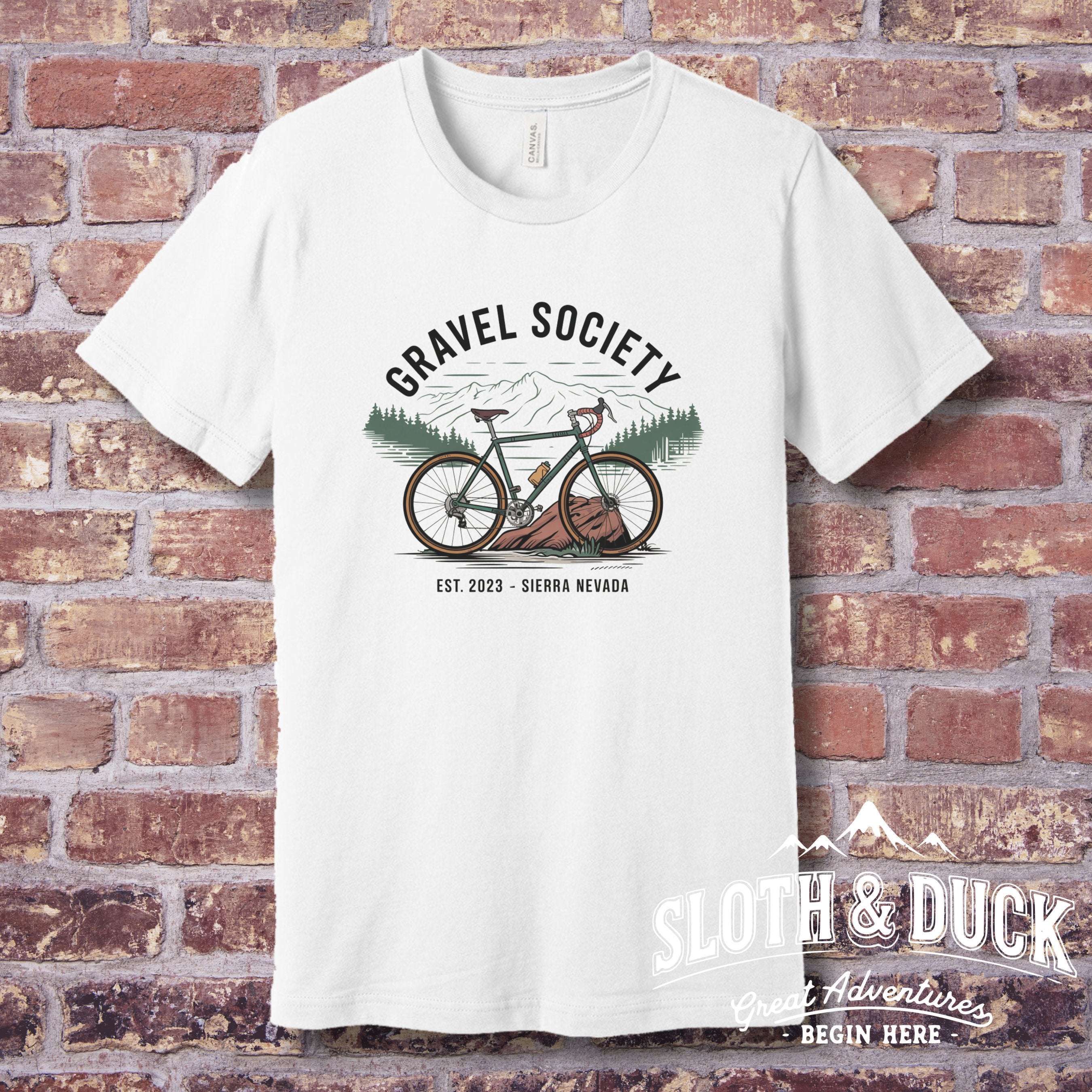 Gravel Society Graphic Tee Cycling T-Shirt product type