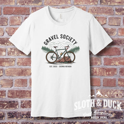 Gravel Society Graphic Tee Cycling T-Shirt product type