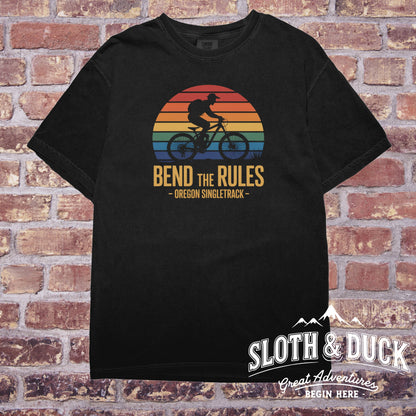 Bend The Rules Oregon Singletrack T-shirt product