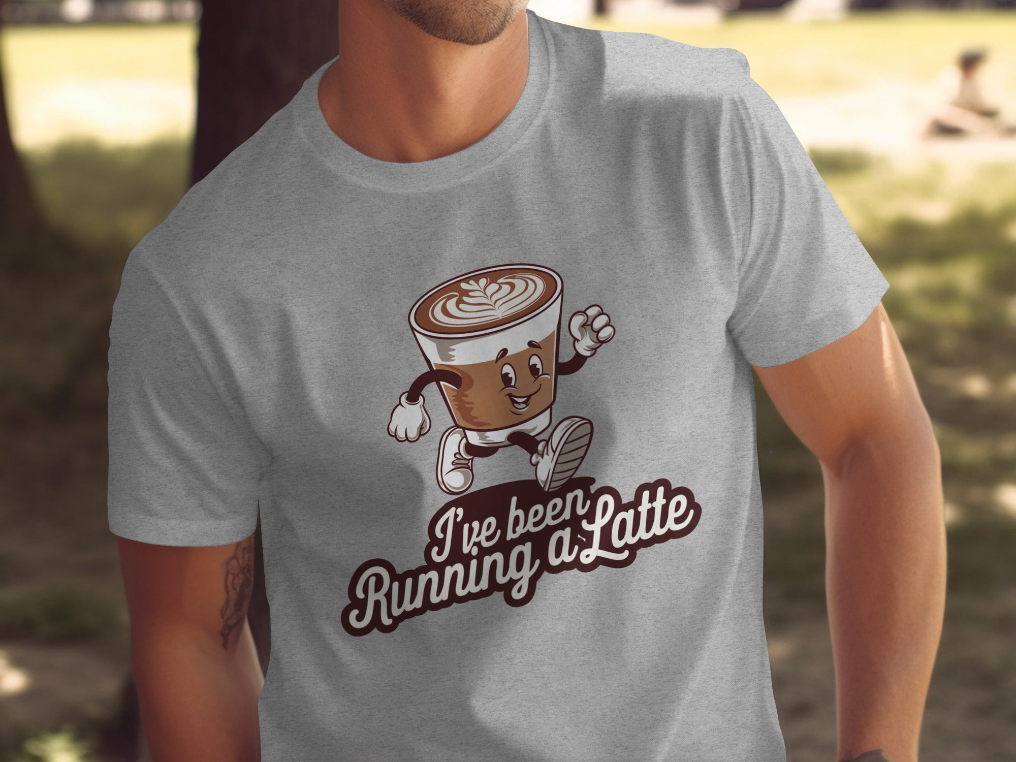 I've Been Running A Latte Graphic T-Shirt Product