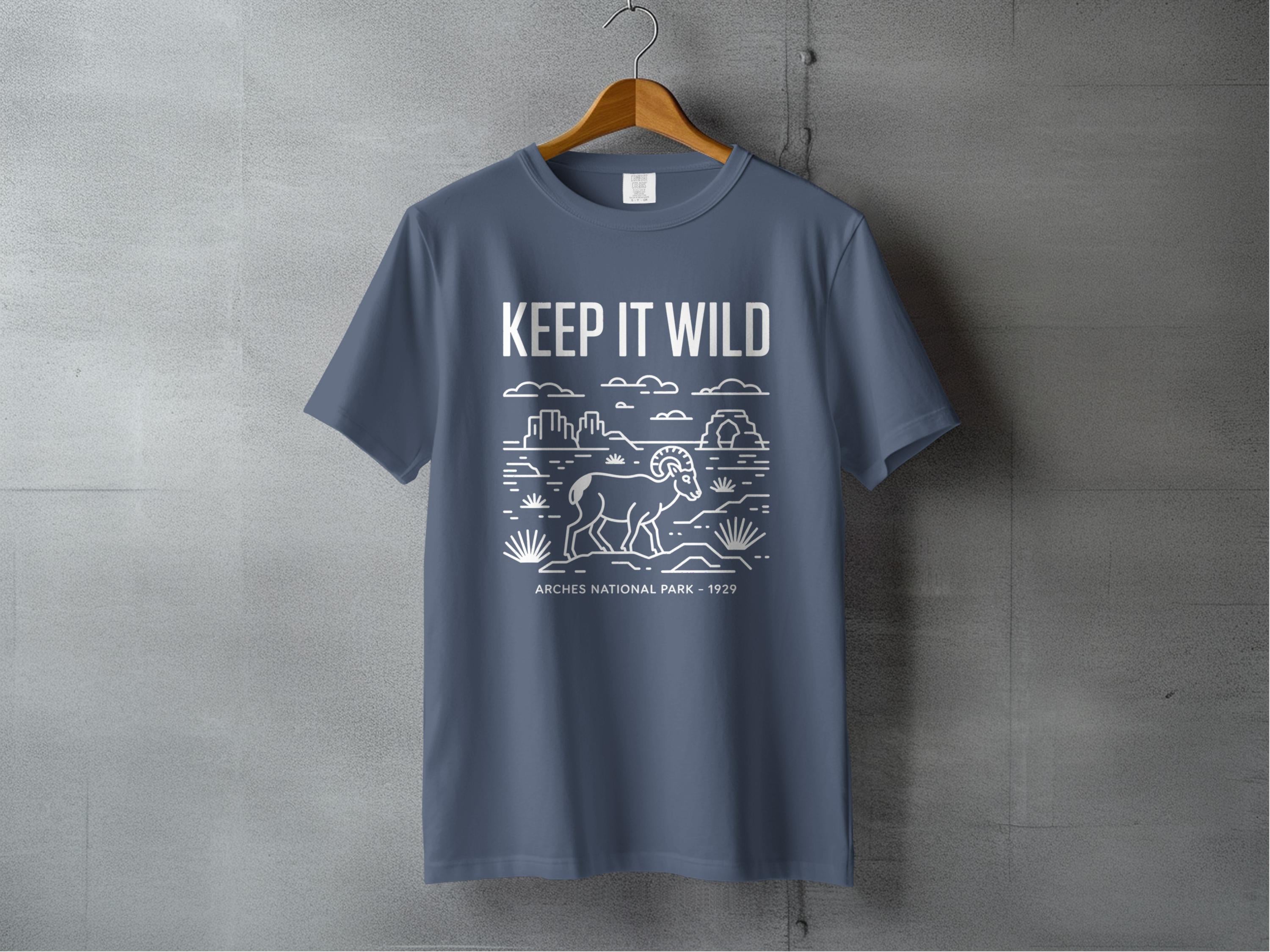 Keep It Wild Arches National Park Graphic T-shirt product type