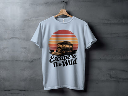 Escape to the Wild Graphic Tee for Adventure Lovers