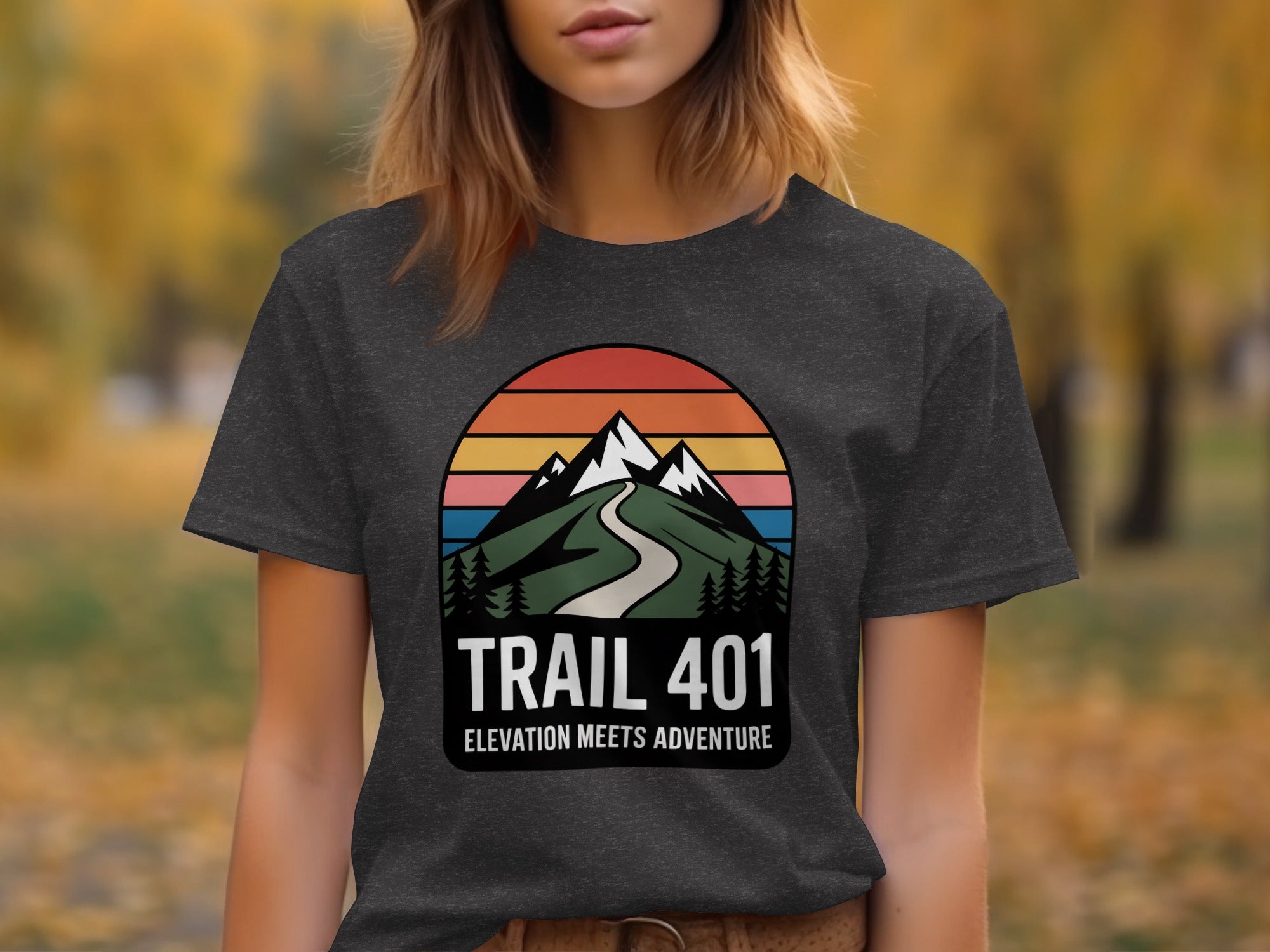Trail 401 Elevation Meets Adventure T-shirt
