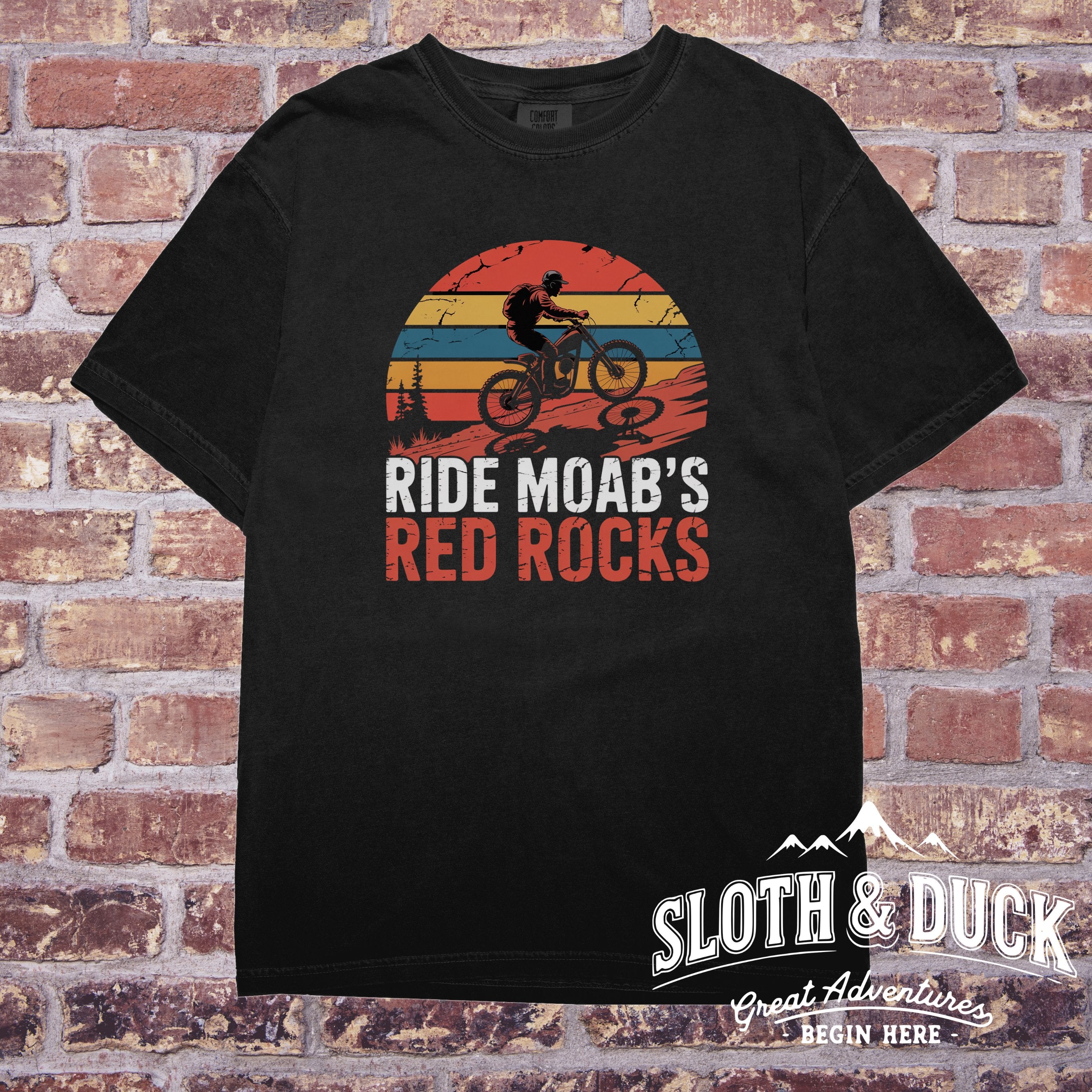Ride Moab's Red Rocks T-shirt product type