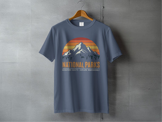 National Parks Adventure Awaits Explore T-shirt product