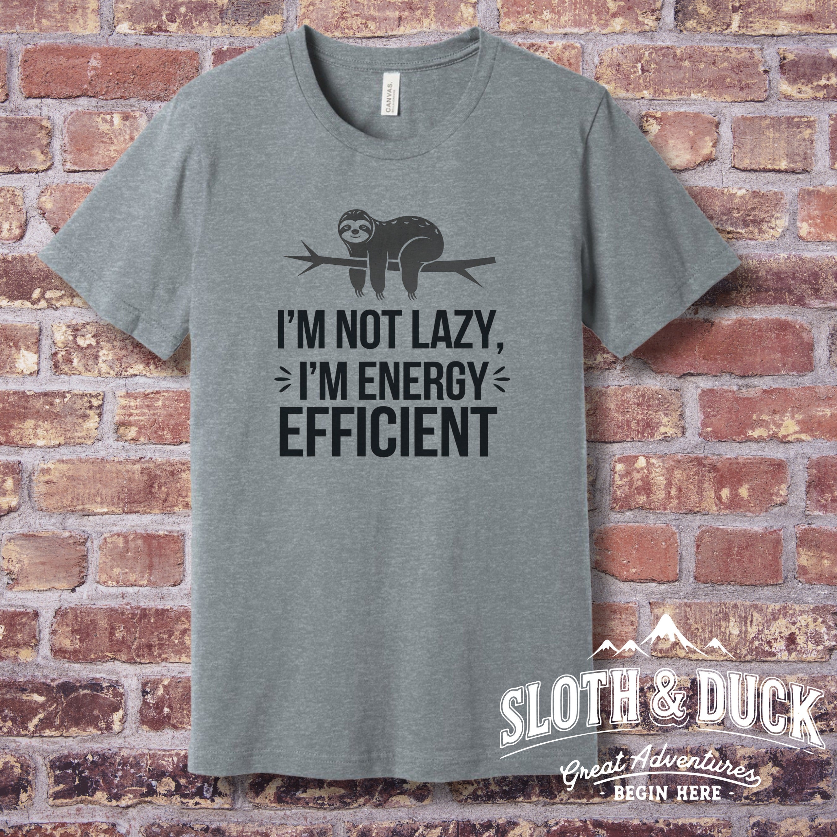 I'm Not Lazy I'm Energy Efficient T-shirt product type