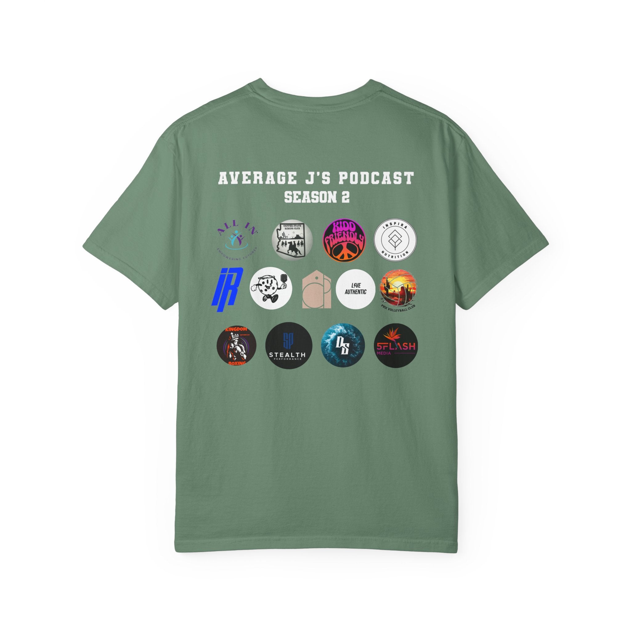 Average J's Podcast Tee