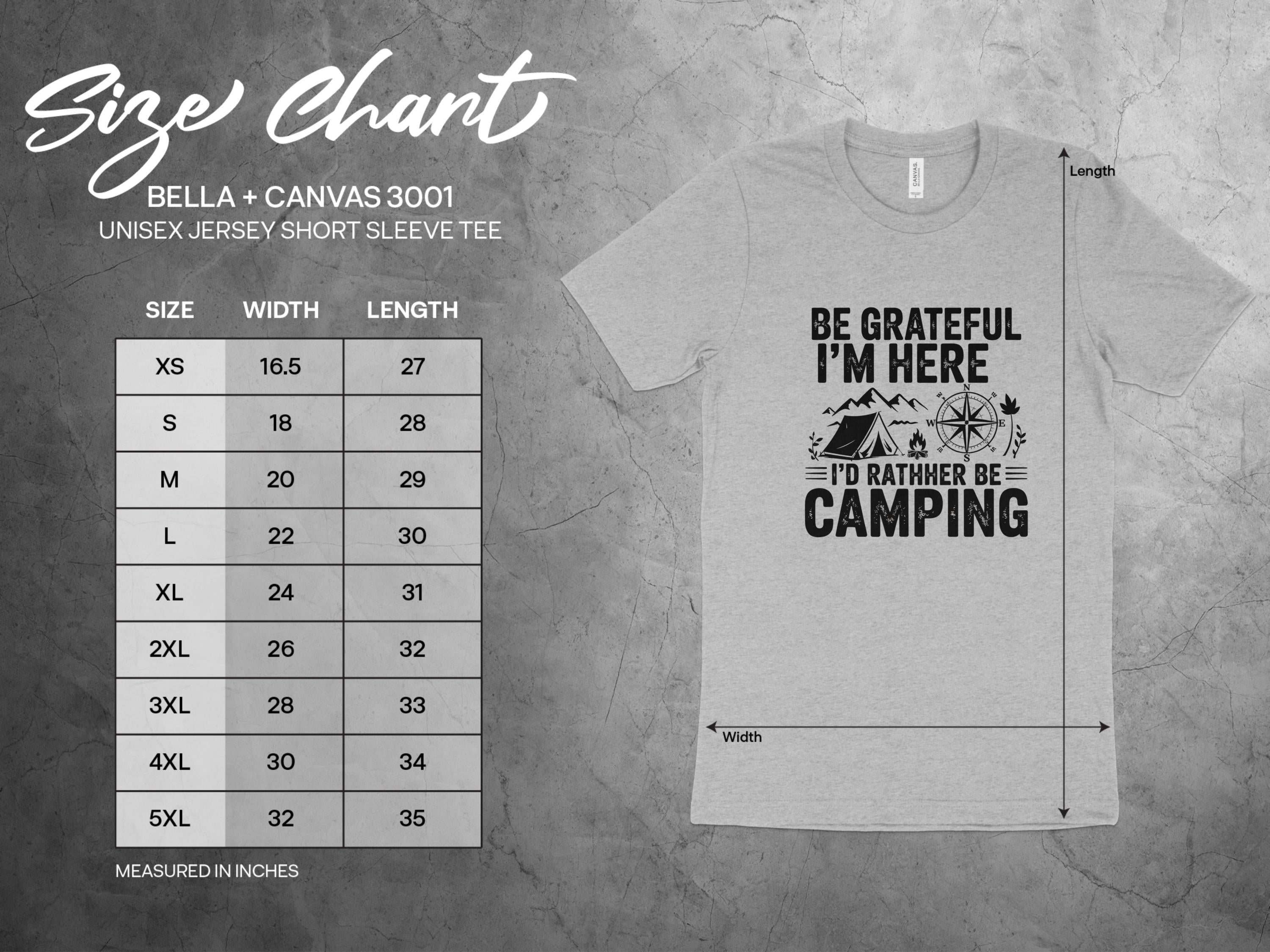 Be Grateful I'm Here Camping Unisex Jersey Short Sleeve product