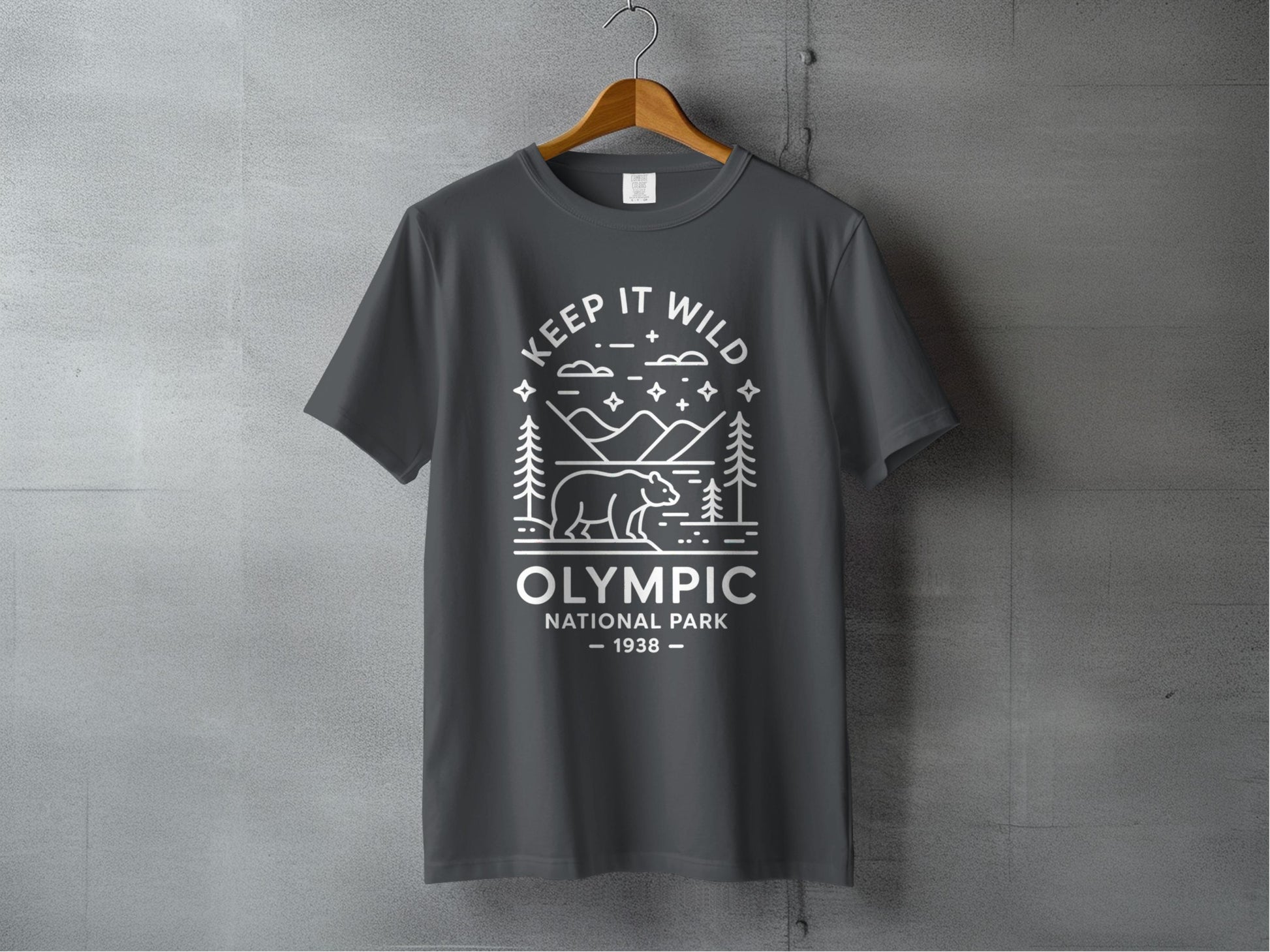 Keep It Wild Olympic National Park T-Shirt product type