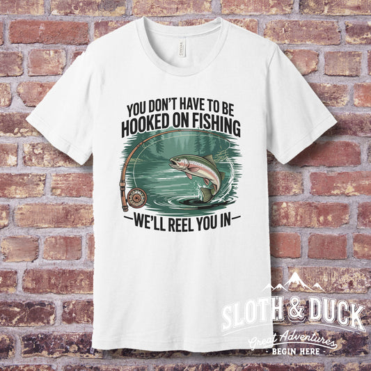 Fishing Theme Graphic Tee Casual Shirt product type