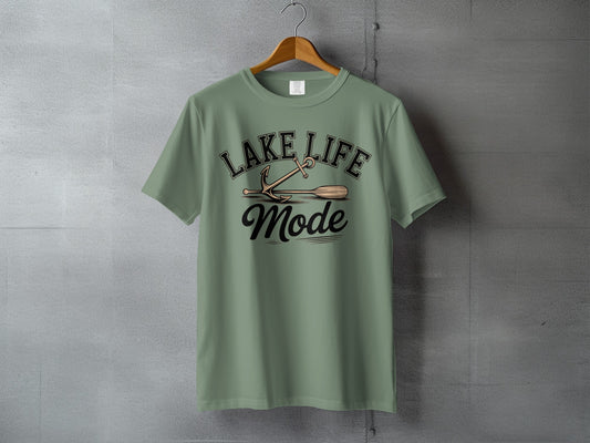 Lake Life Mode Graphic Print Casual T-shirt product type