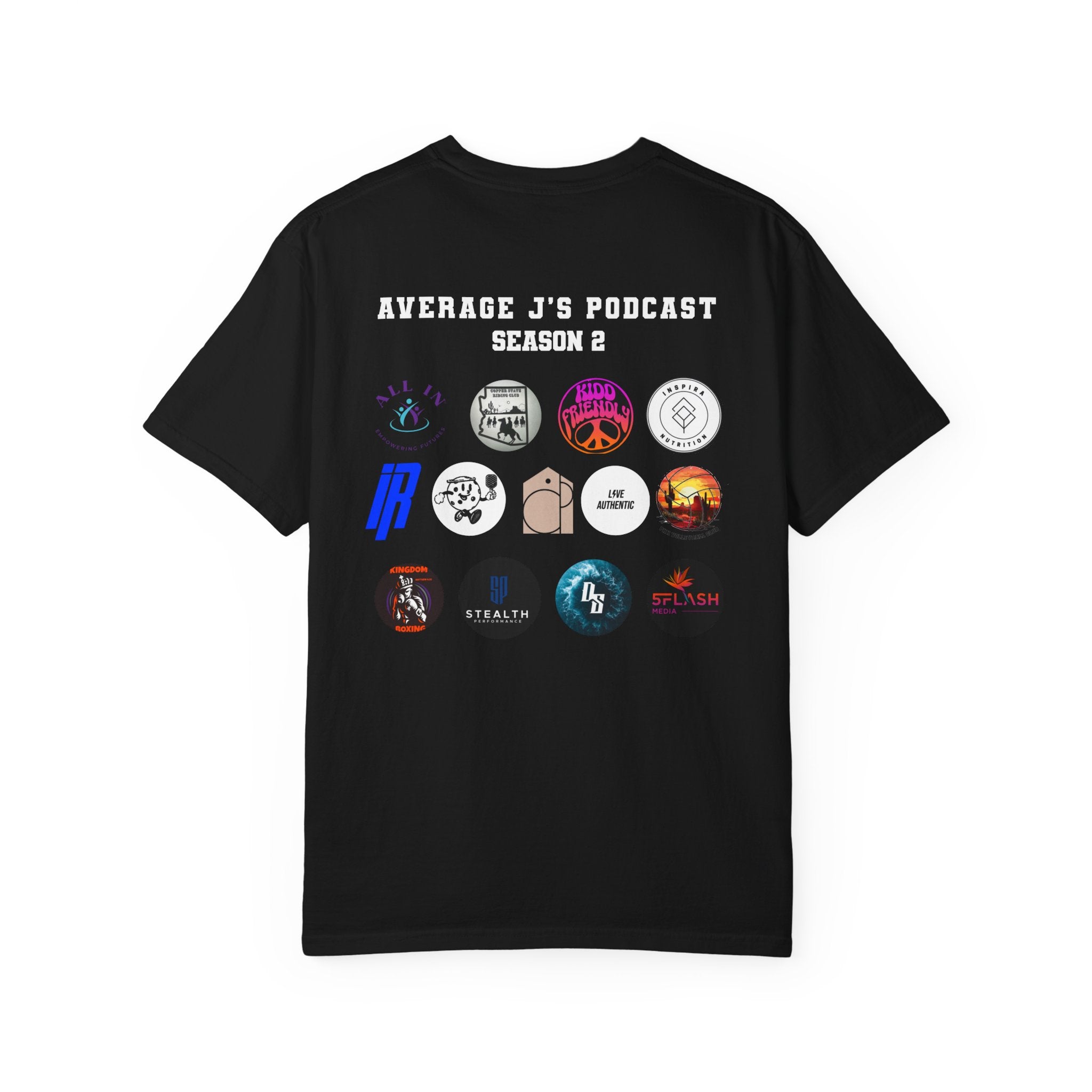 Average J's Podcast Tee