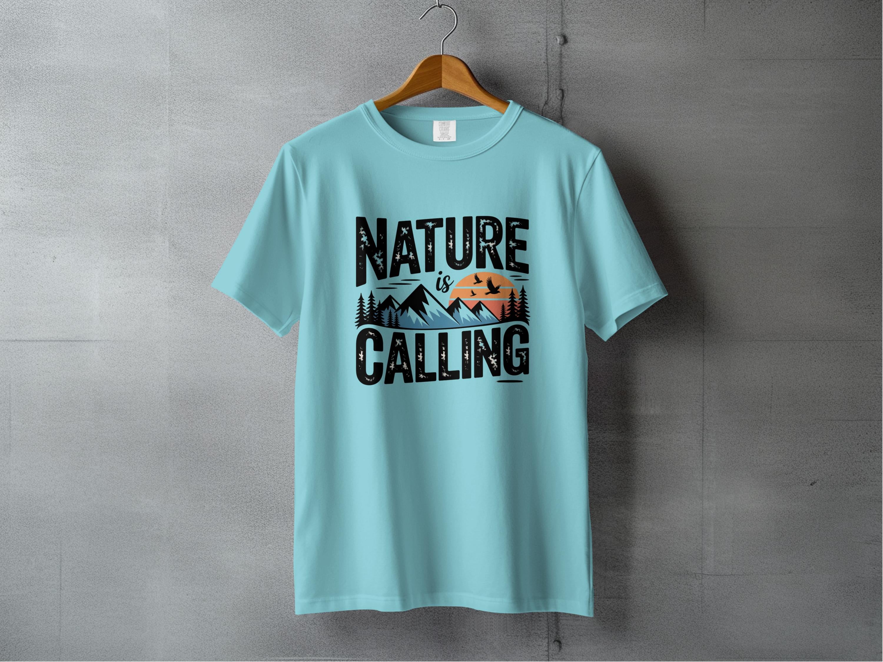 Nature is Calling Scenic Mountains T-Shirt product