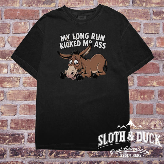 My Long Run Kicked My Ass Shirt Product