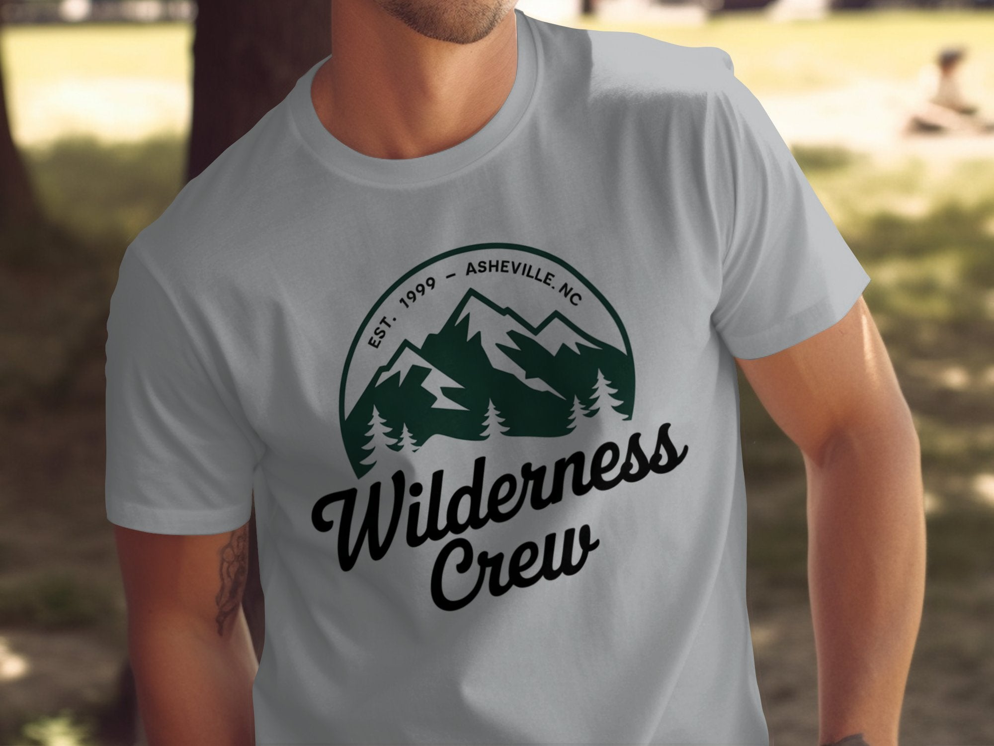 Wilderness Crew Asheville NC Mountains T-shirt product