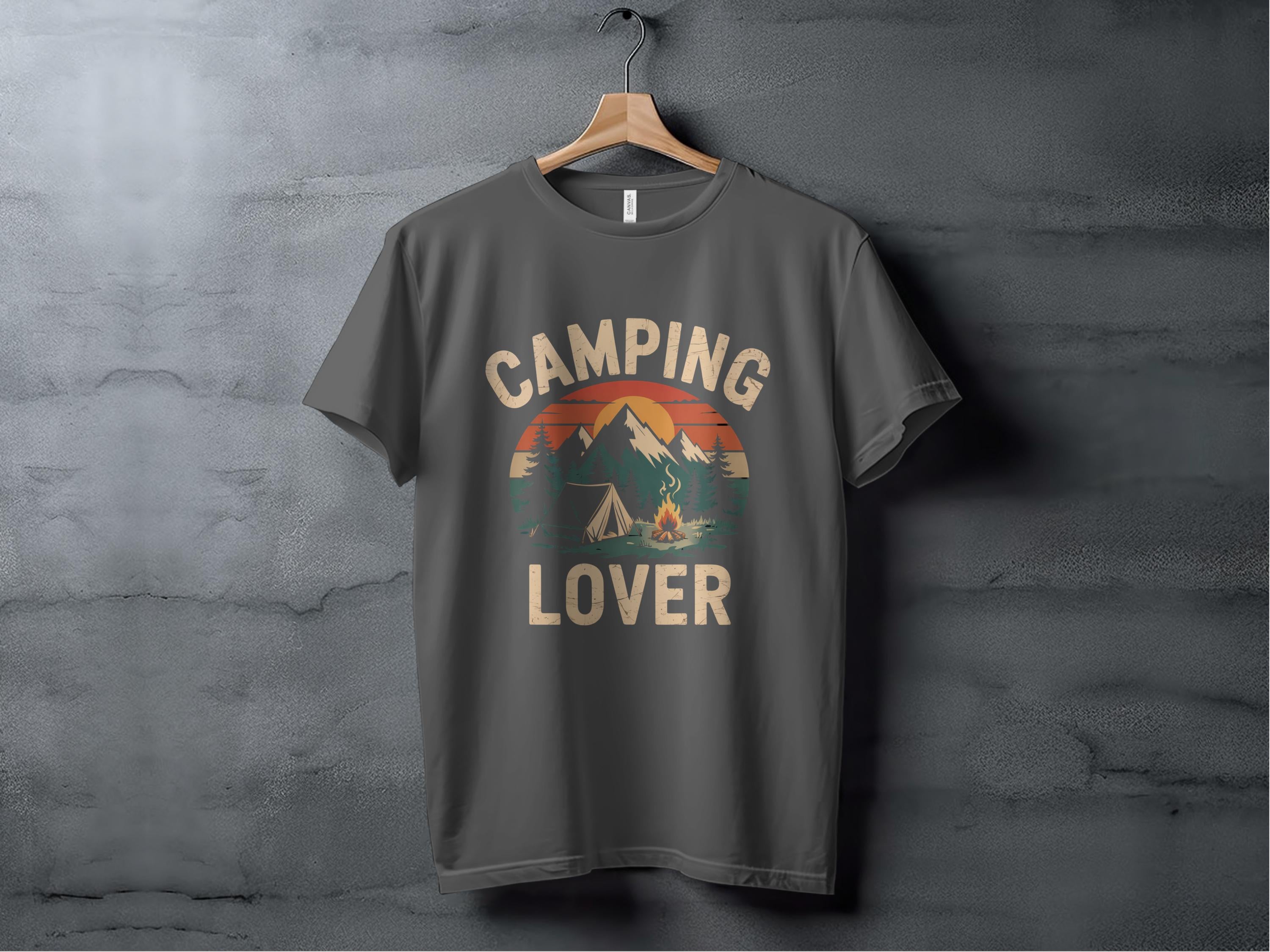 Camping Lover Graphic T-Shirt product type