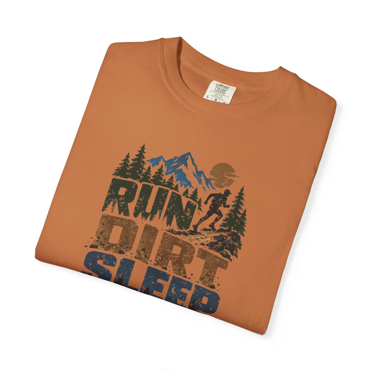 Run Dirt Sleep Repeat Men's and Women's T-Shirt