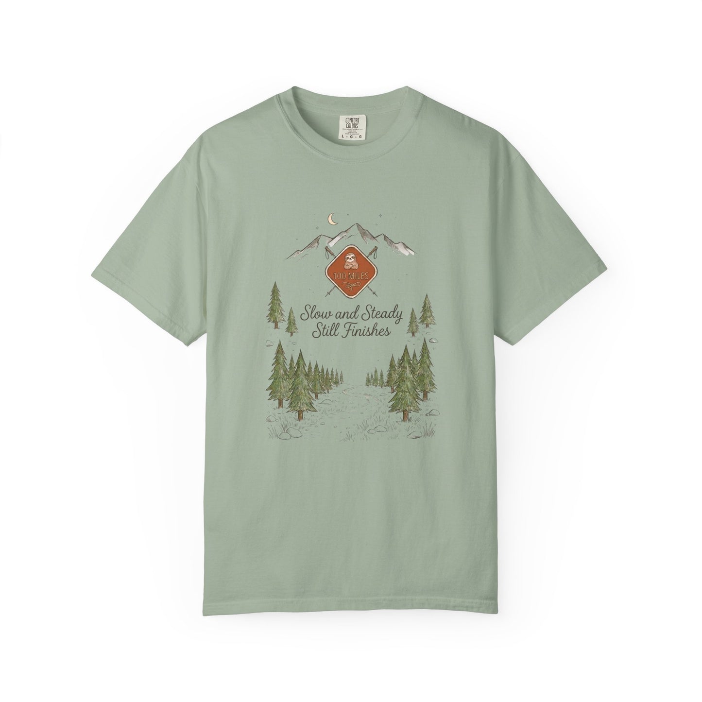 100 Mile Slow and Steady Still Finishes Trail T-Shirt