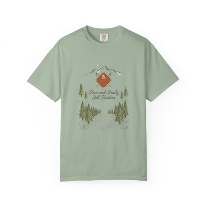 100 Mile Slow and Steady Still Finishes Trail T-Shirt