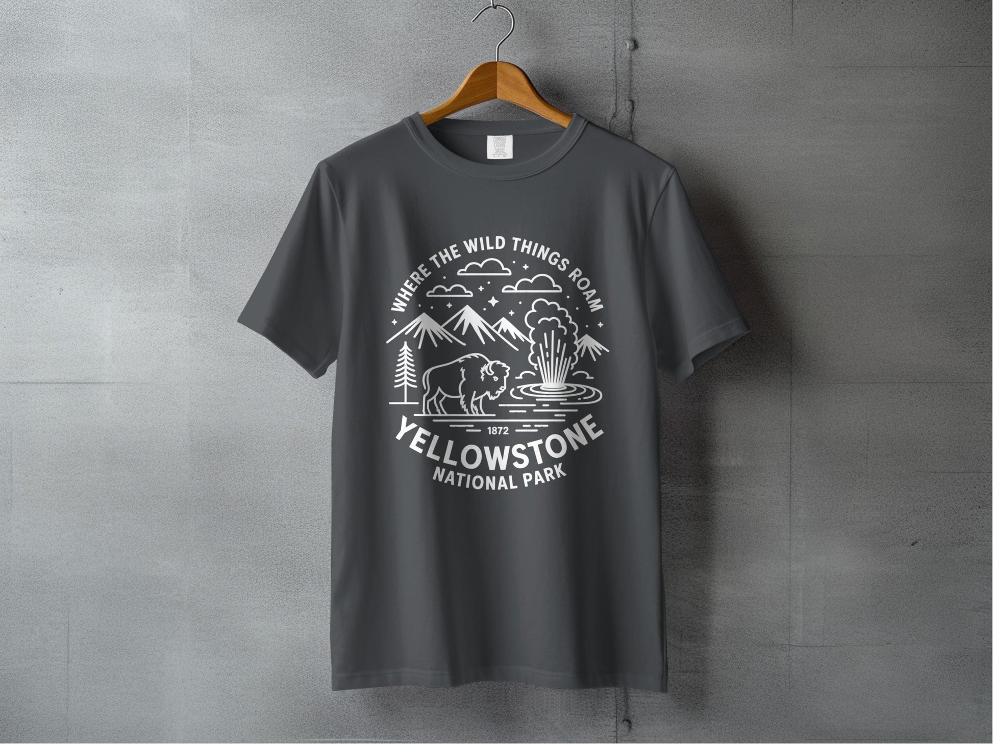 Yellowstone National Park Graphic T-Shirt product type