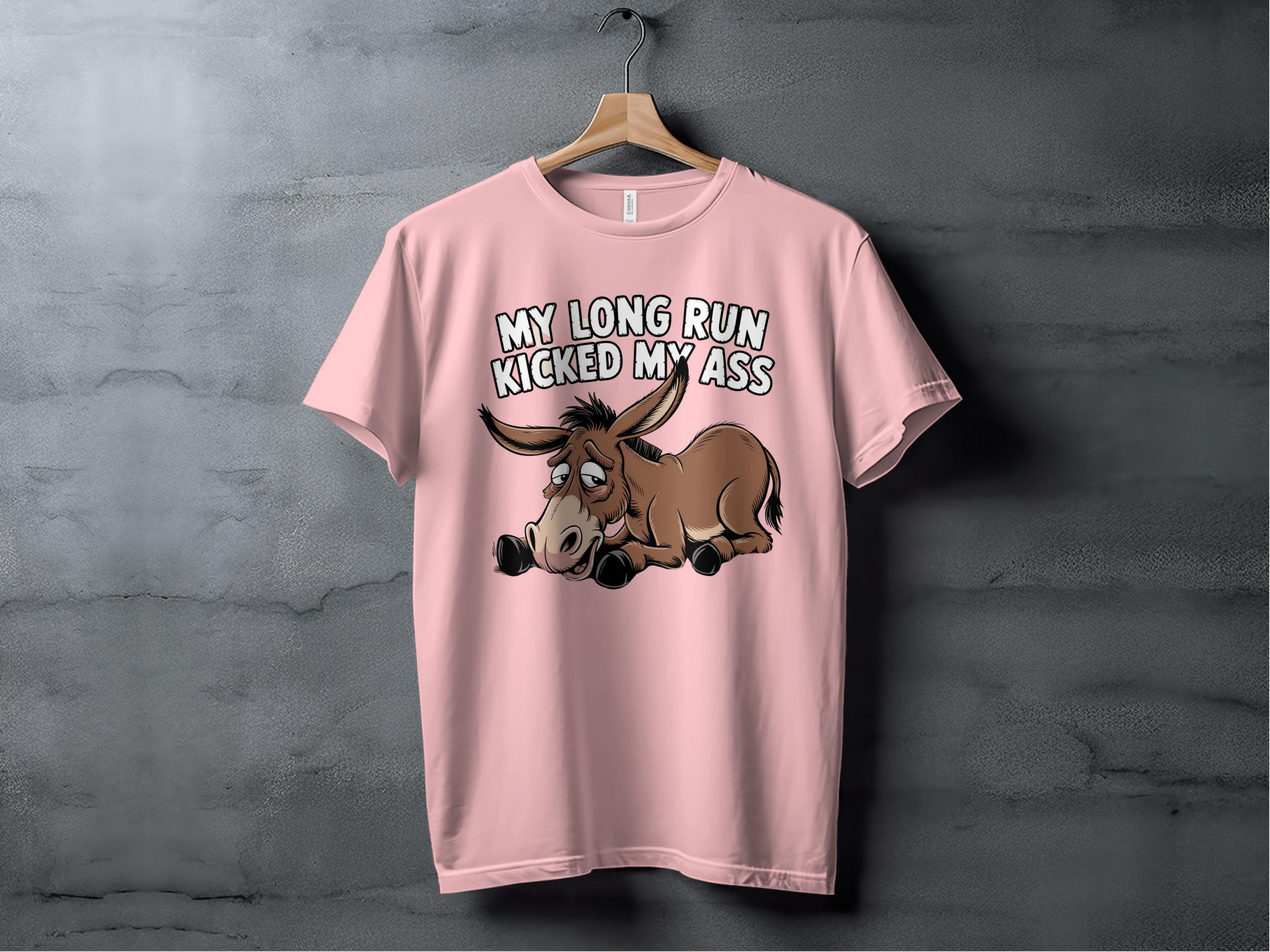 My Long Run Kicked My Ass Graphic T-shirt product