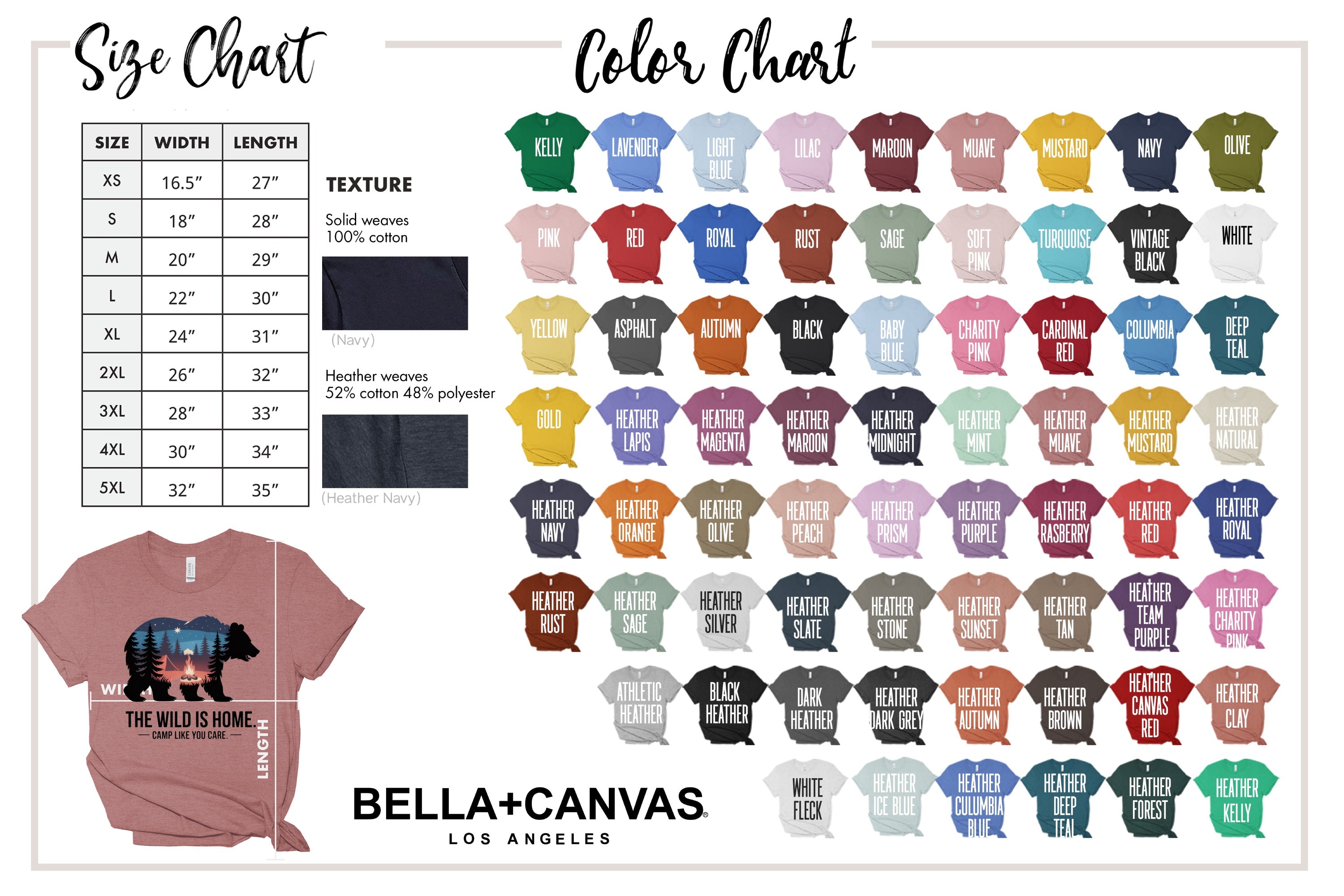 The wild is home graphic printed T-shirt product type