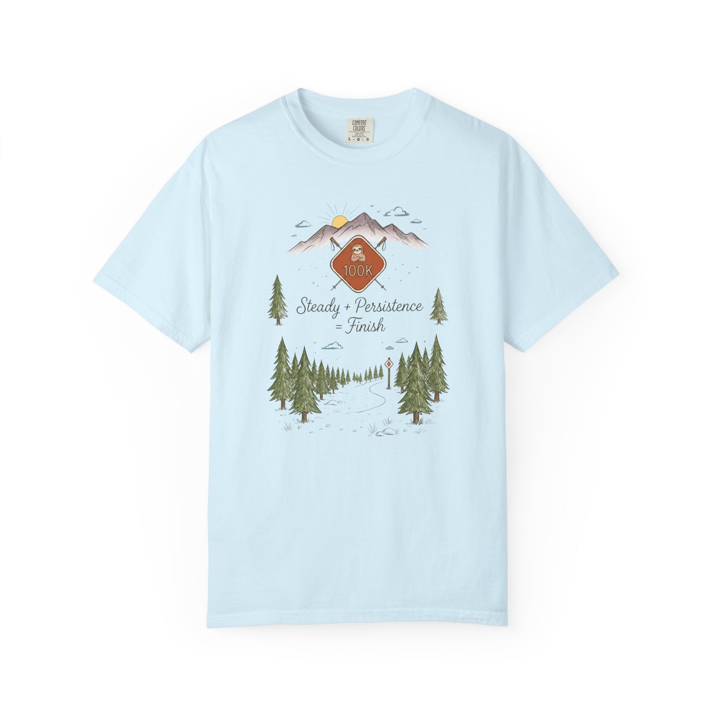 100k Steady Persistence Finish Trail T-Shirt