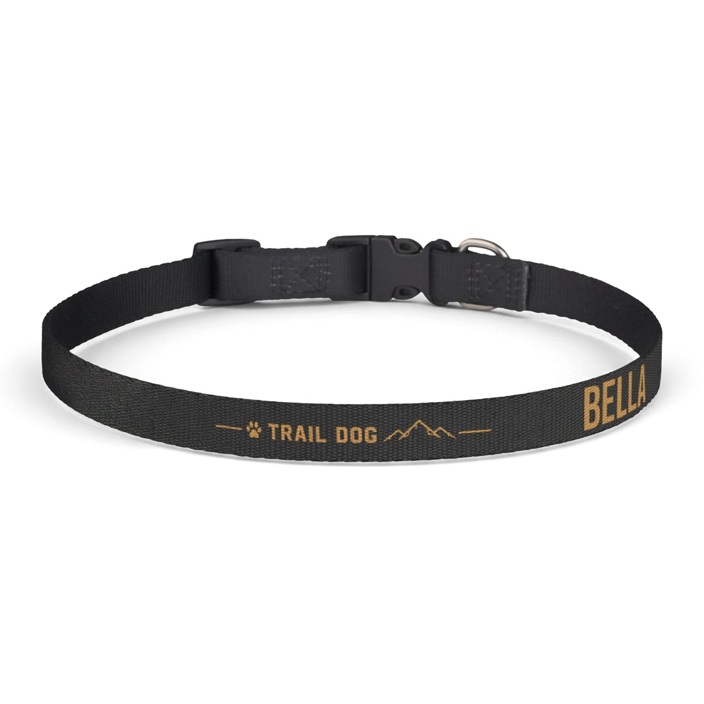 Trail Dog Personalized Dog Collar