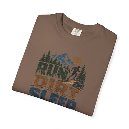 Run Dirt Sleep Repeat Men's and Women's T-Shirt