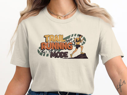 Trail Running Mode Graphic Unisex T-Shirt product