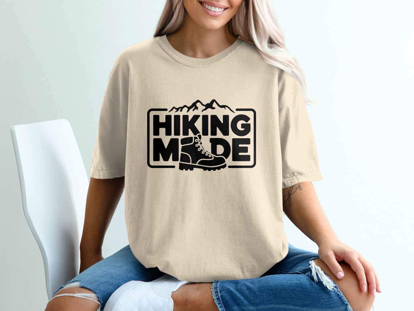Hiking Mode Graphic Tee Comfortable Outdoors product
