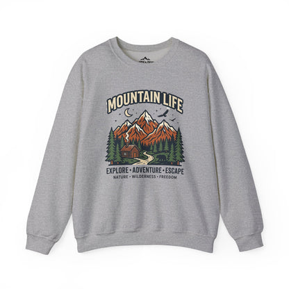 Sloth and Duck Heritage Mountain Crewneck – Premium Trail Sweatshirt
