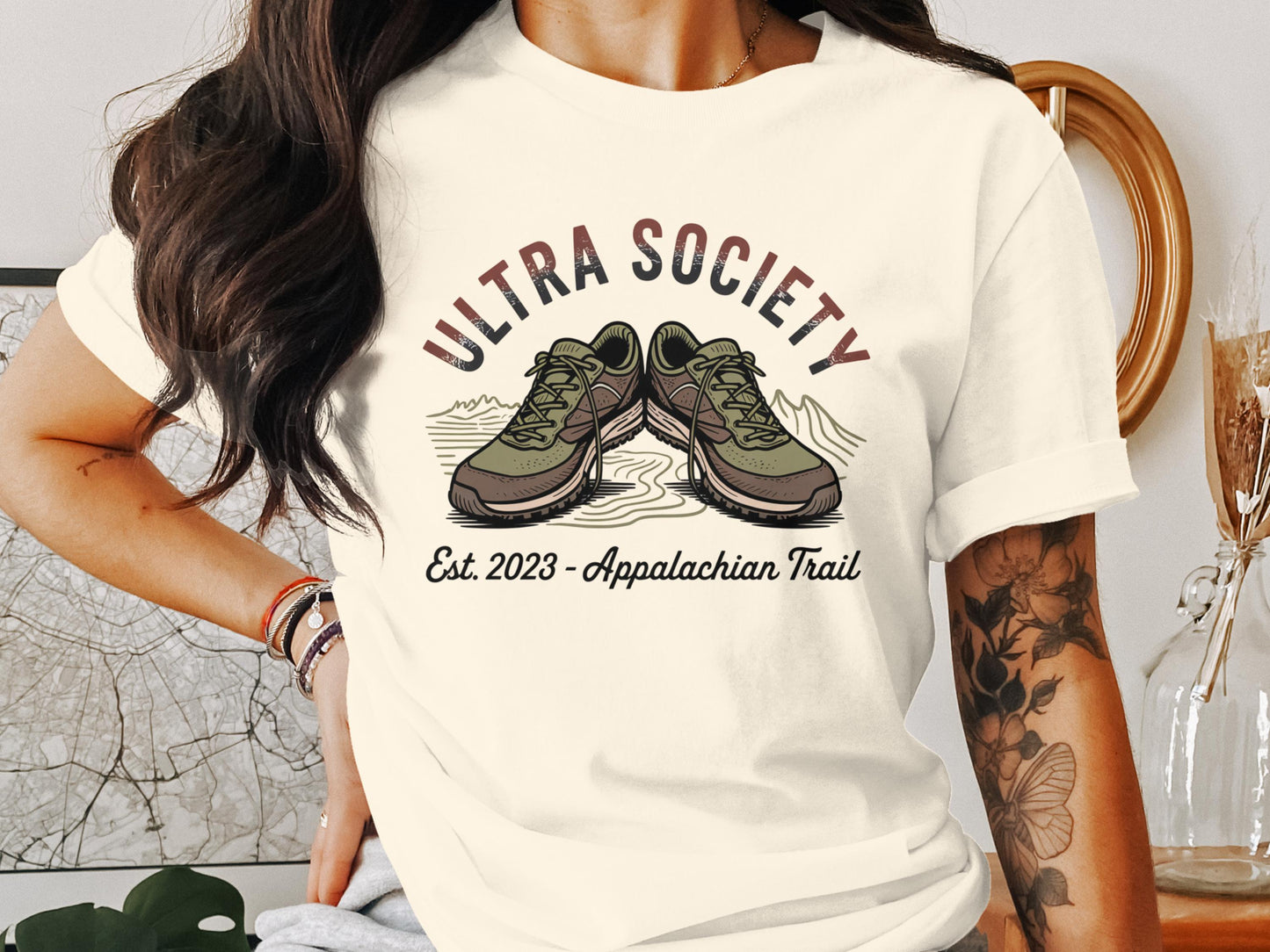 Ultra Society Est 2023 Appalachian Trail T-shirt product type