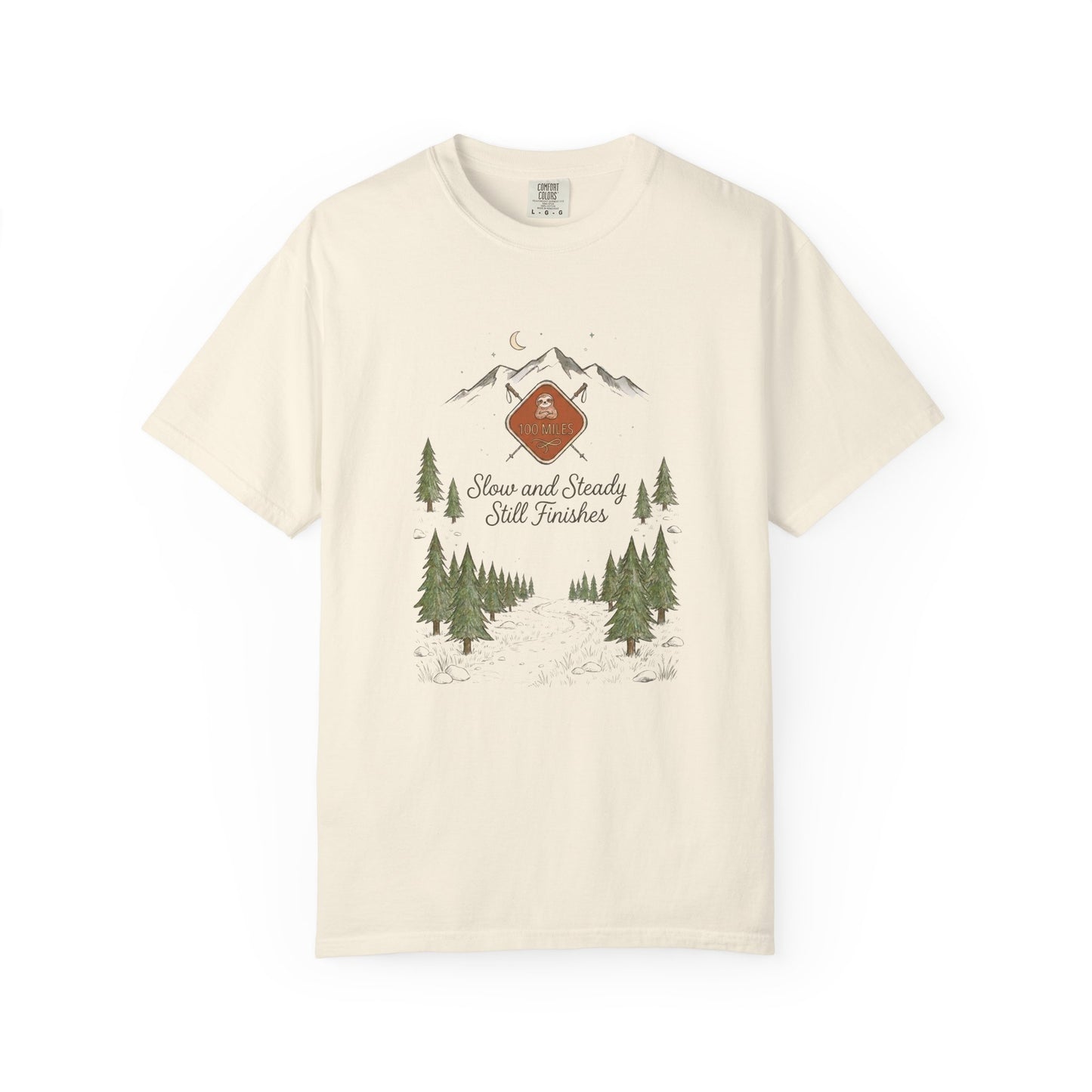 100 Mile Slow and Steady Still Finishes Trail T-Shirt