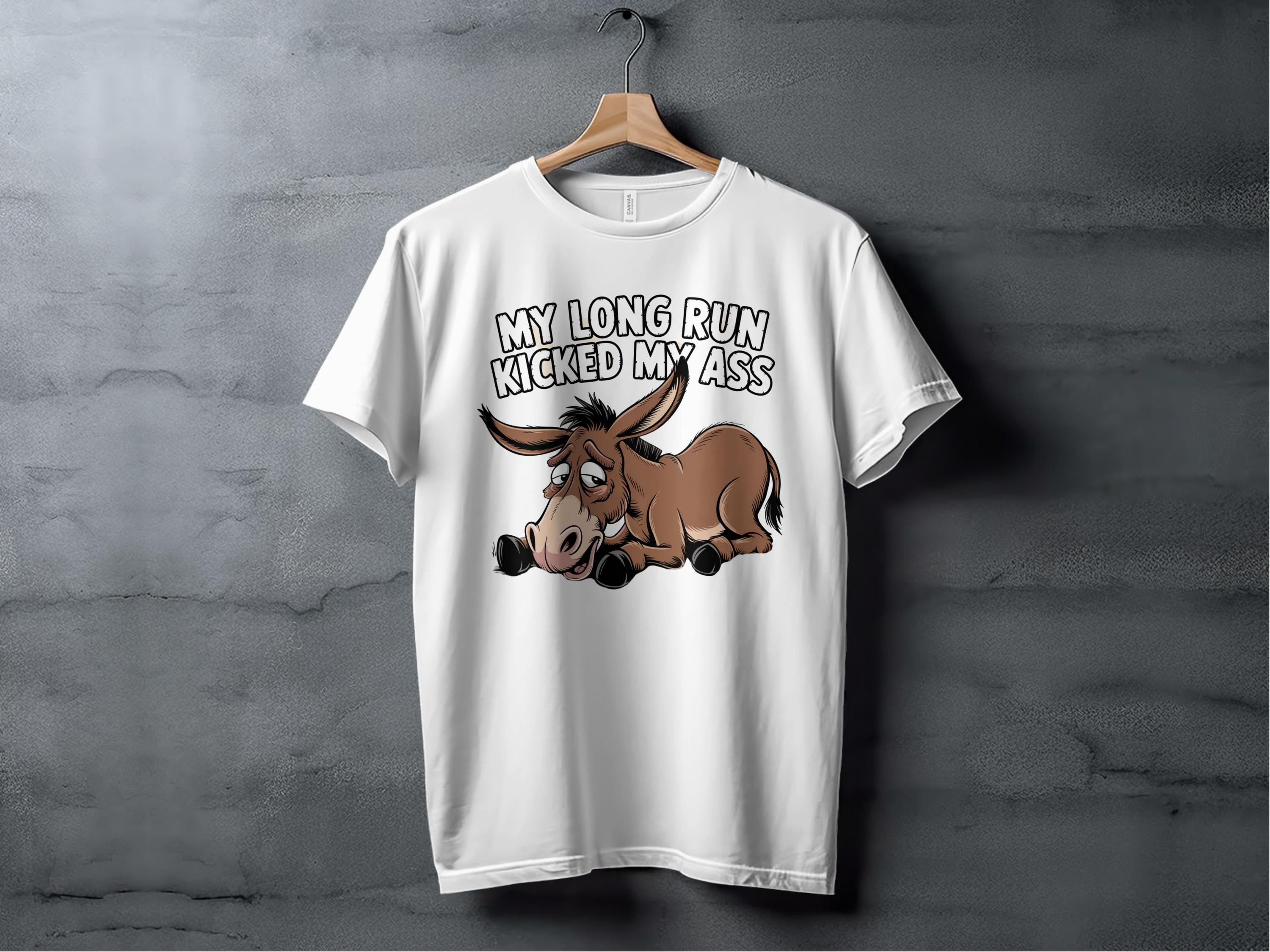 My Long Run Kicked My Ass Graphic T-shirt product