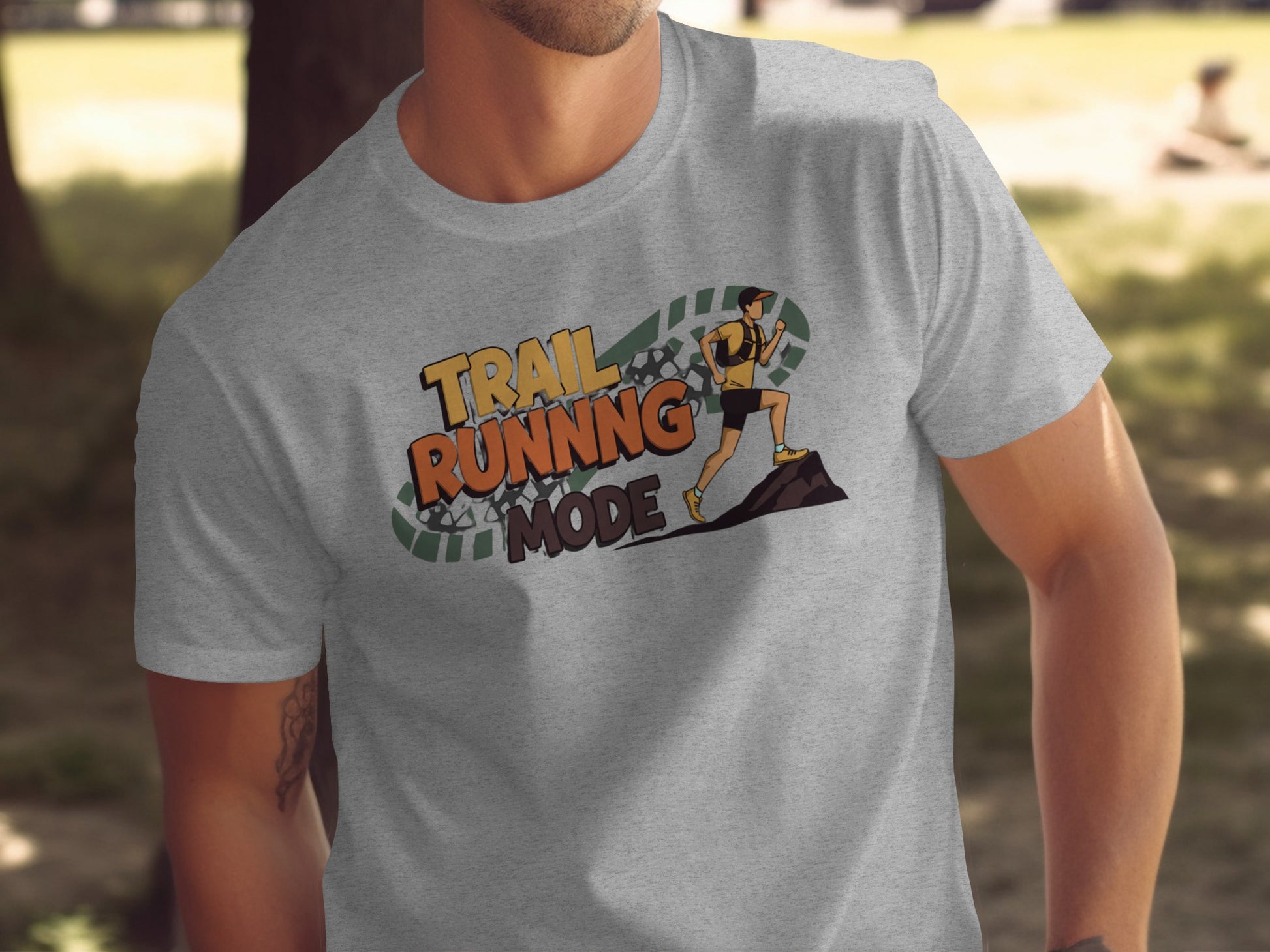 Trail Running Mode Graphic T-shirt product