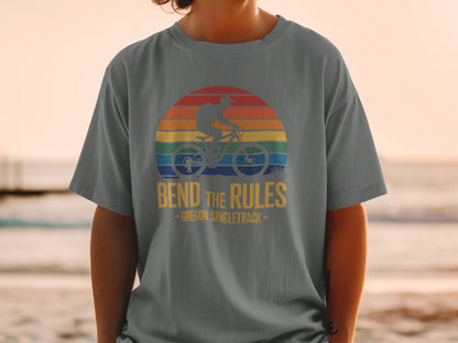 Bend The Rules Oregon Singletrack T-shirt product