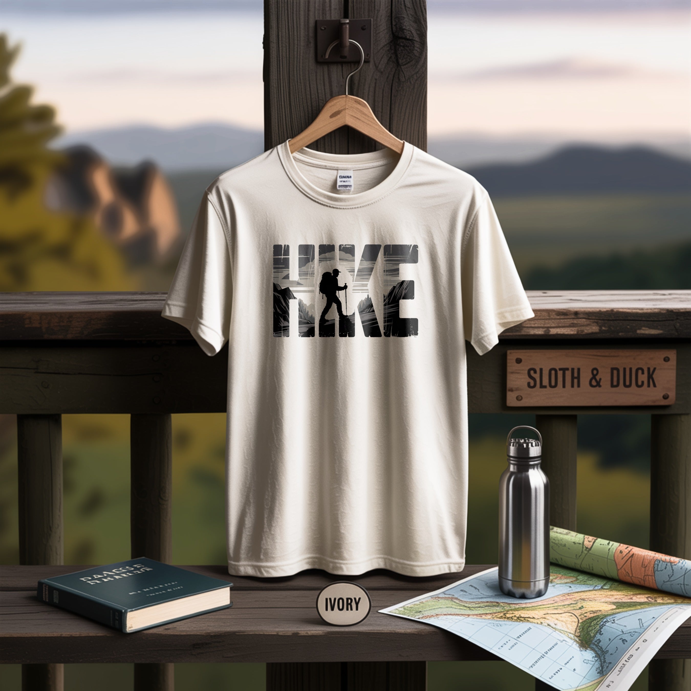 Hiking Enthusiast Adventure Themed T-Shirt product