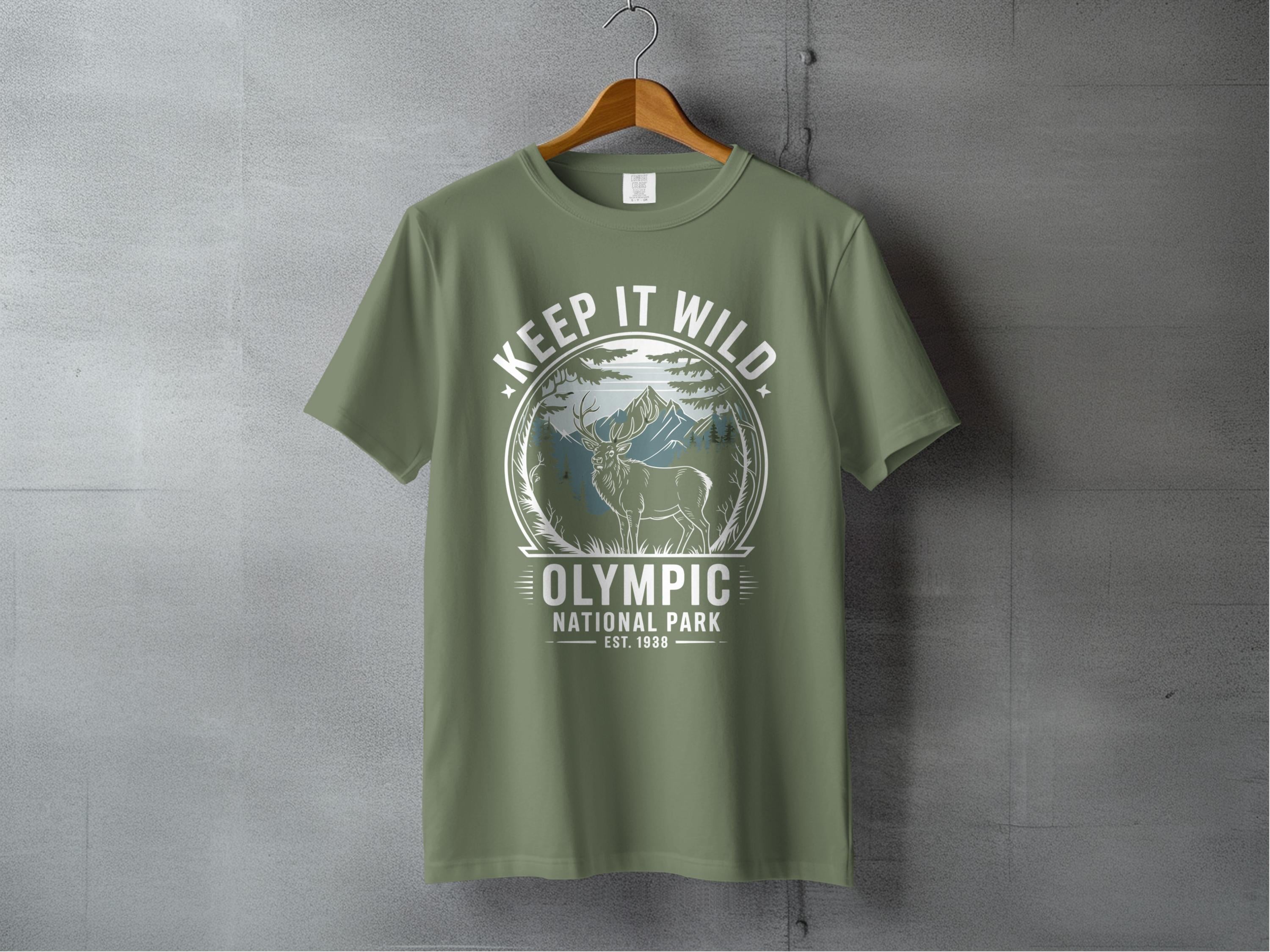 Keep It Wild Olympic National Park T-shirt product type