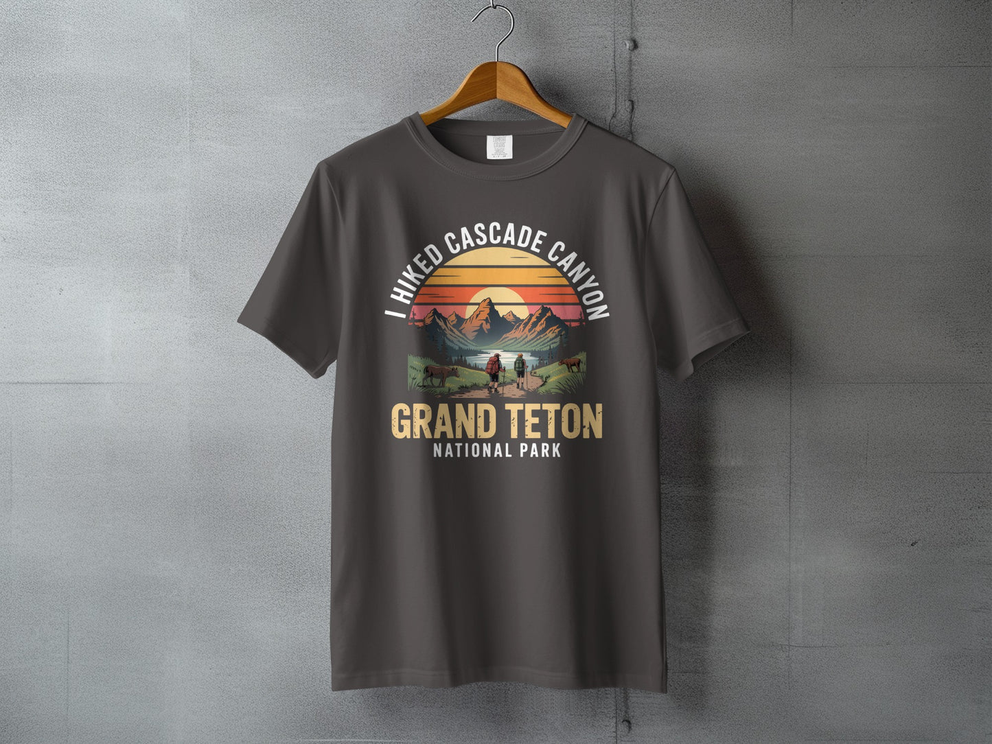 Hiked Cascade Canyon Grand Teton National Park product type