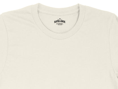 Sloth & Duck Classic White T-Shirt for Everyday Wear