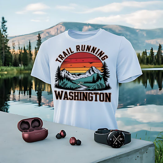 Trail Running Washington Scenic Mountain shirt product
