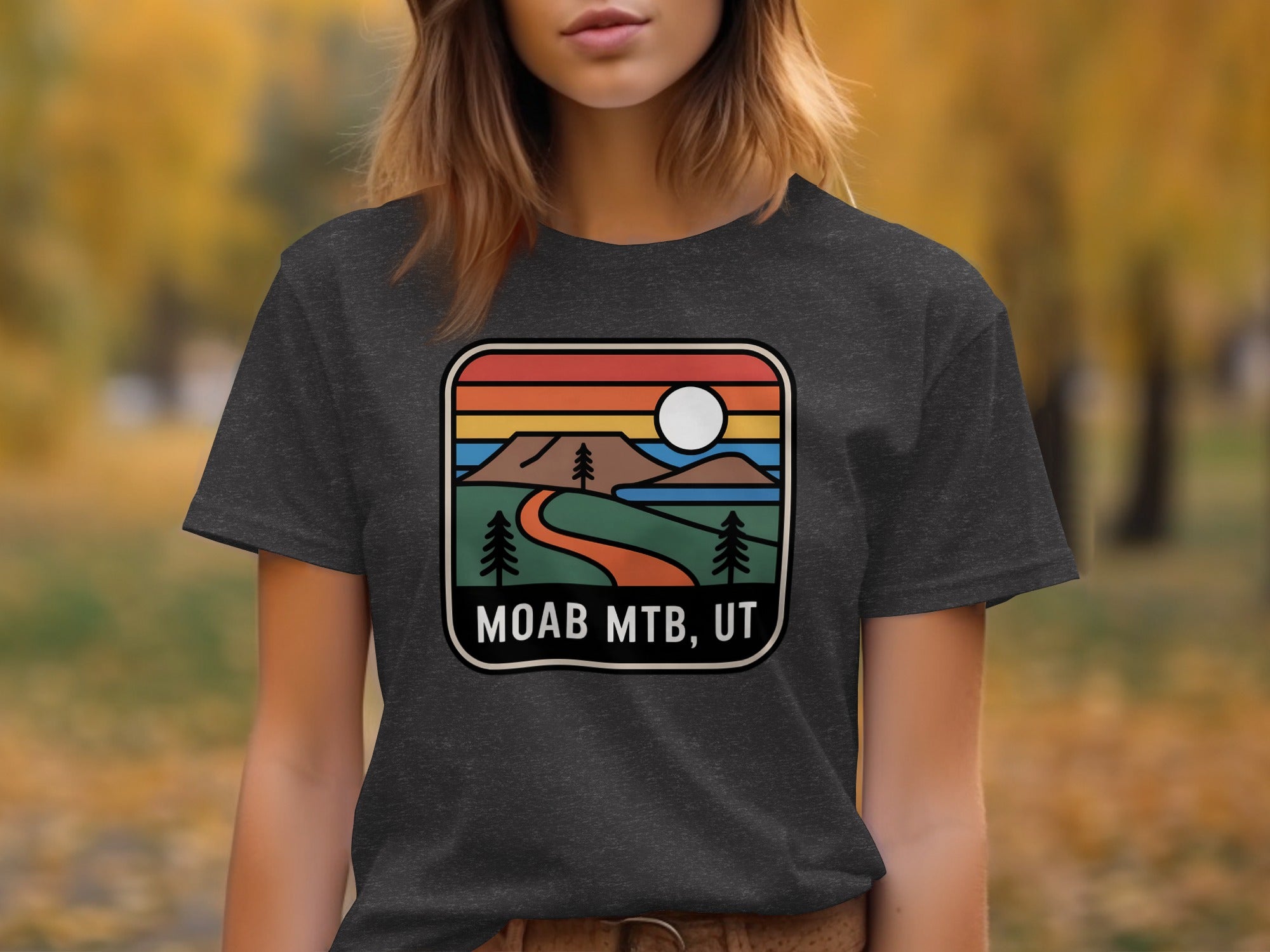 Moab MTB UT Scenic Sunset T-Shirt Outdoor Product