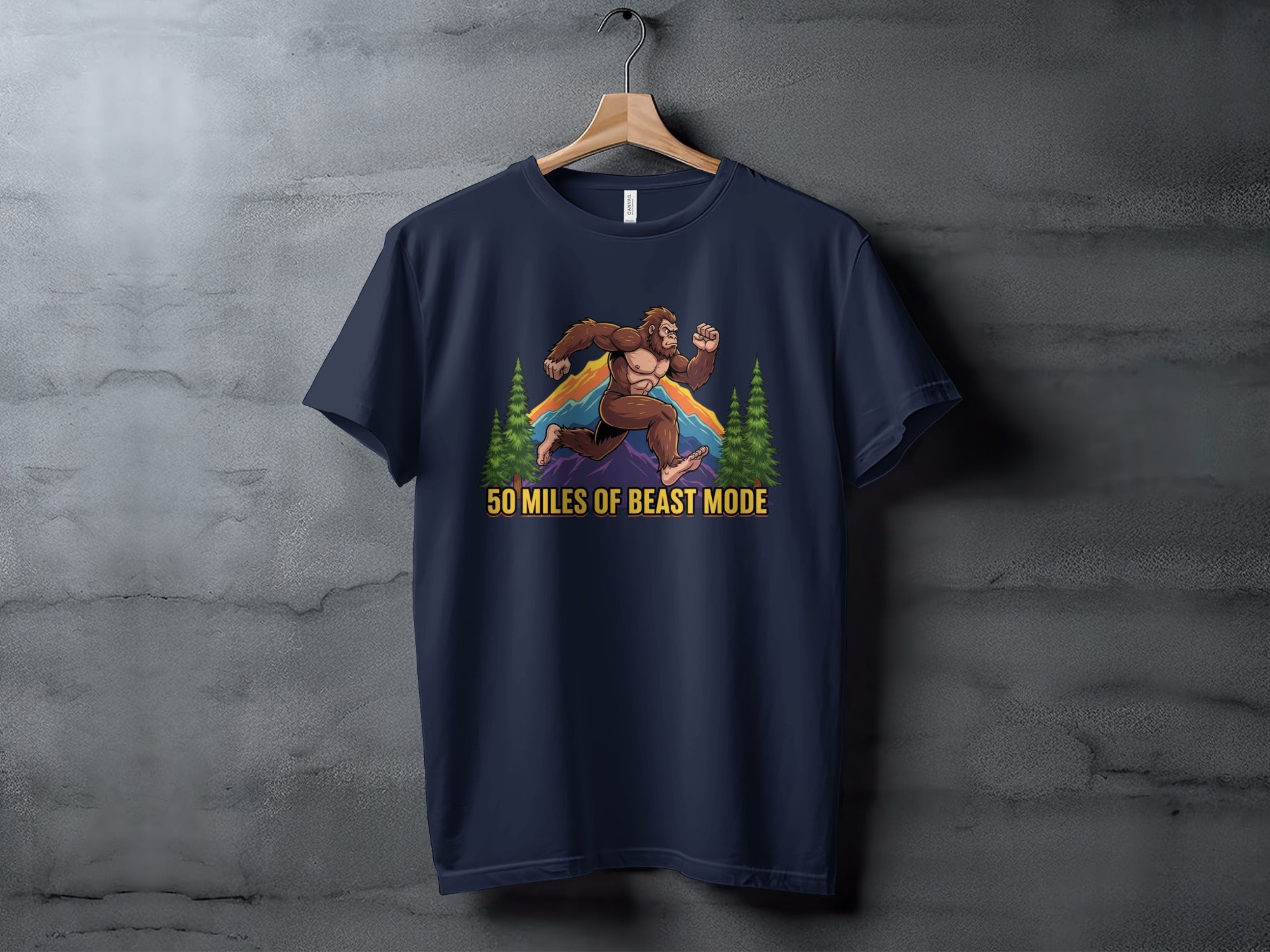 50 Miles of Beast Mode Graphic T-shirt