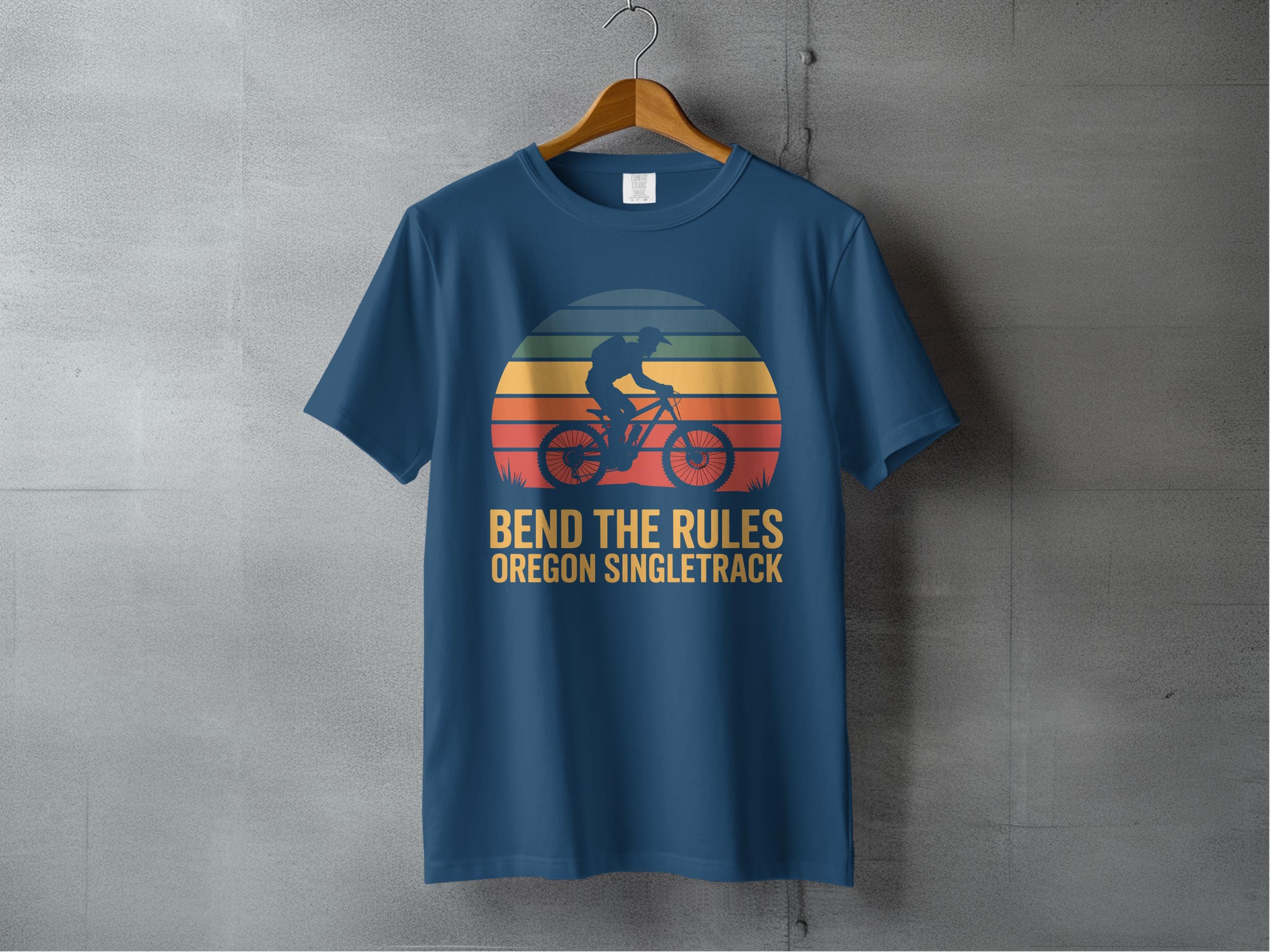Bend The Rules Oregon Singletrack T-Shirt product