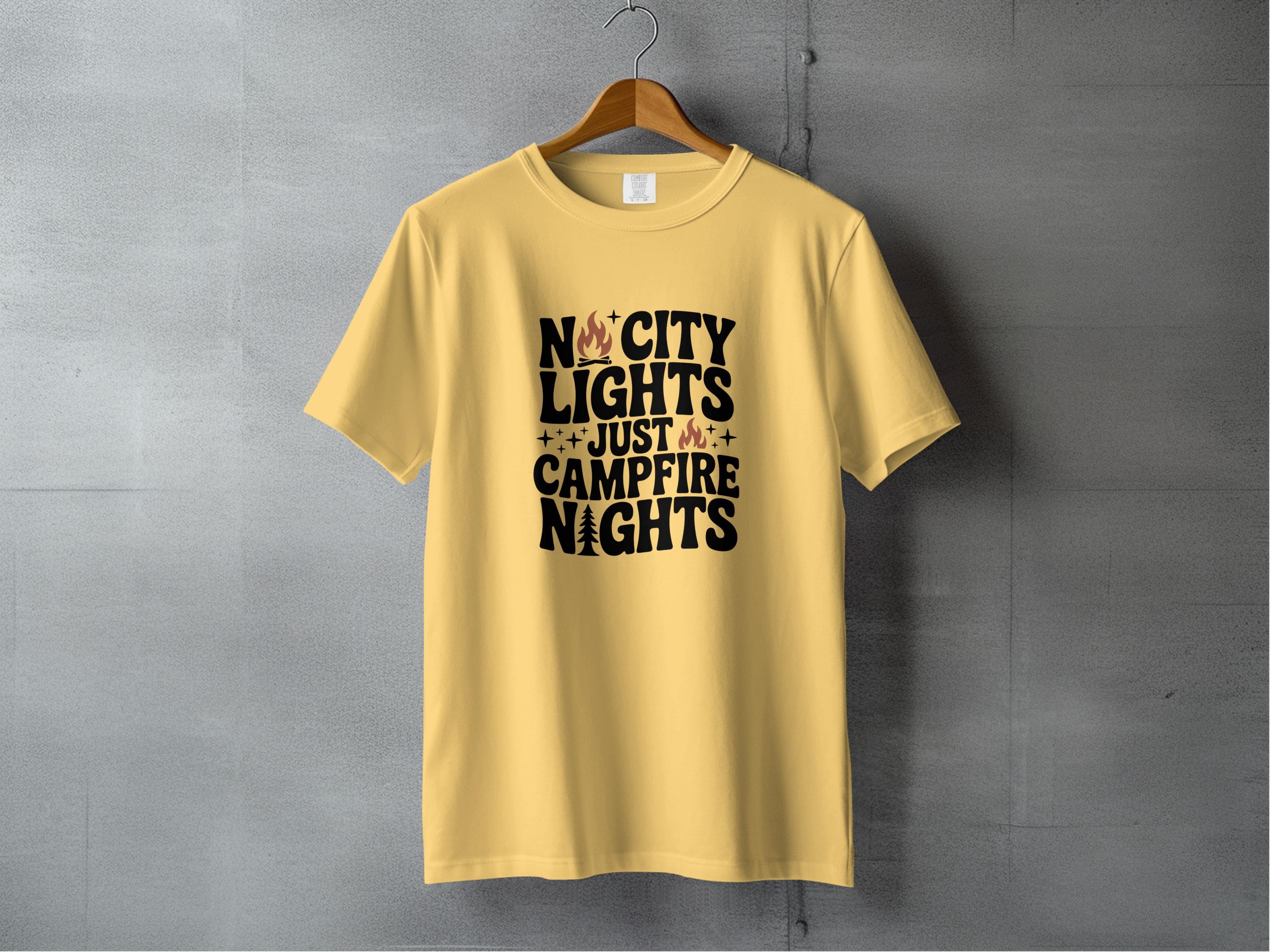 No City Lights Just Campfire Nights T-shirt product type