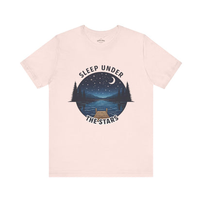 Sleep Under The Stars Camping Graphic T-shirt