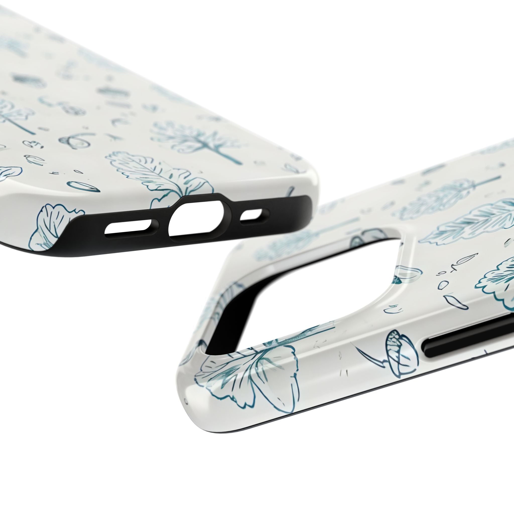 Acorns and Trees Nature Pattern Phone Case 10